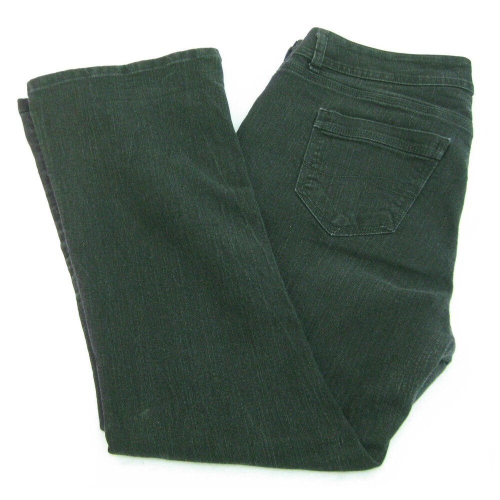 LEE Riders Women's (Size 18P) Black Jeans Denim Pants 5 Pockets Bootcut